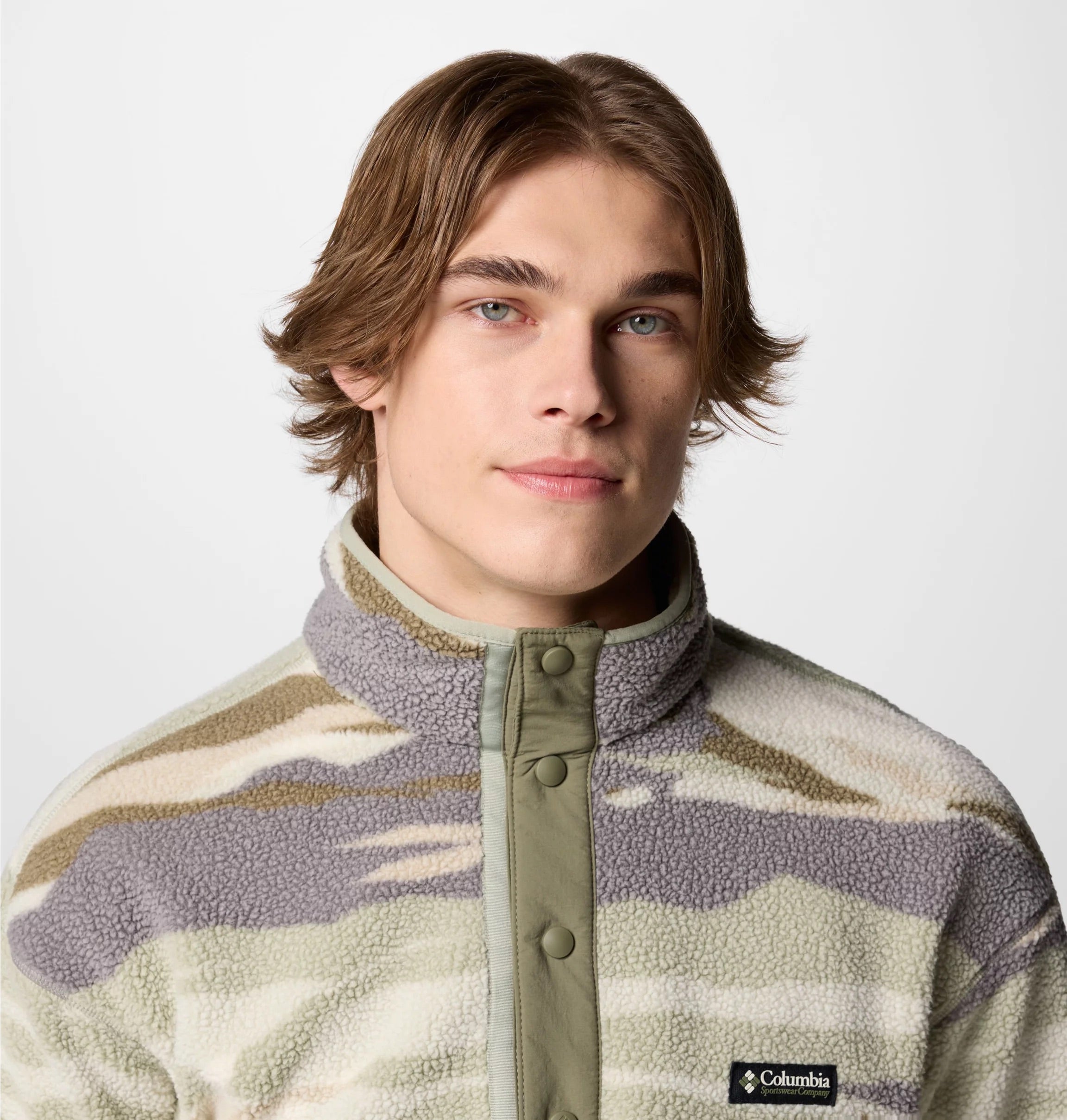 COLUMBIA Helvetia II Printed Half Snap Fleec Fleecejacken & Pullover COLUMBIA