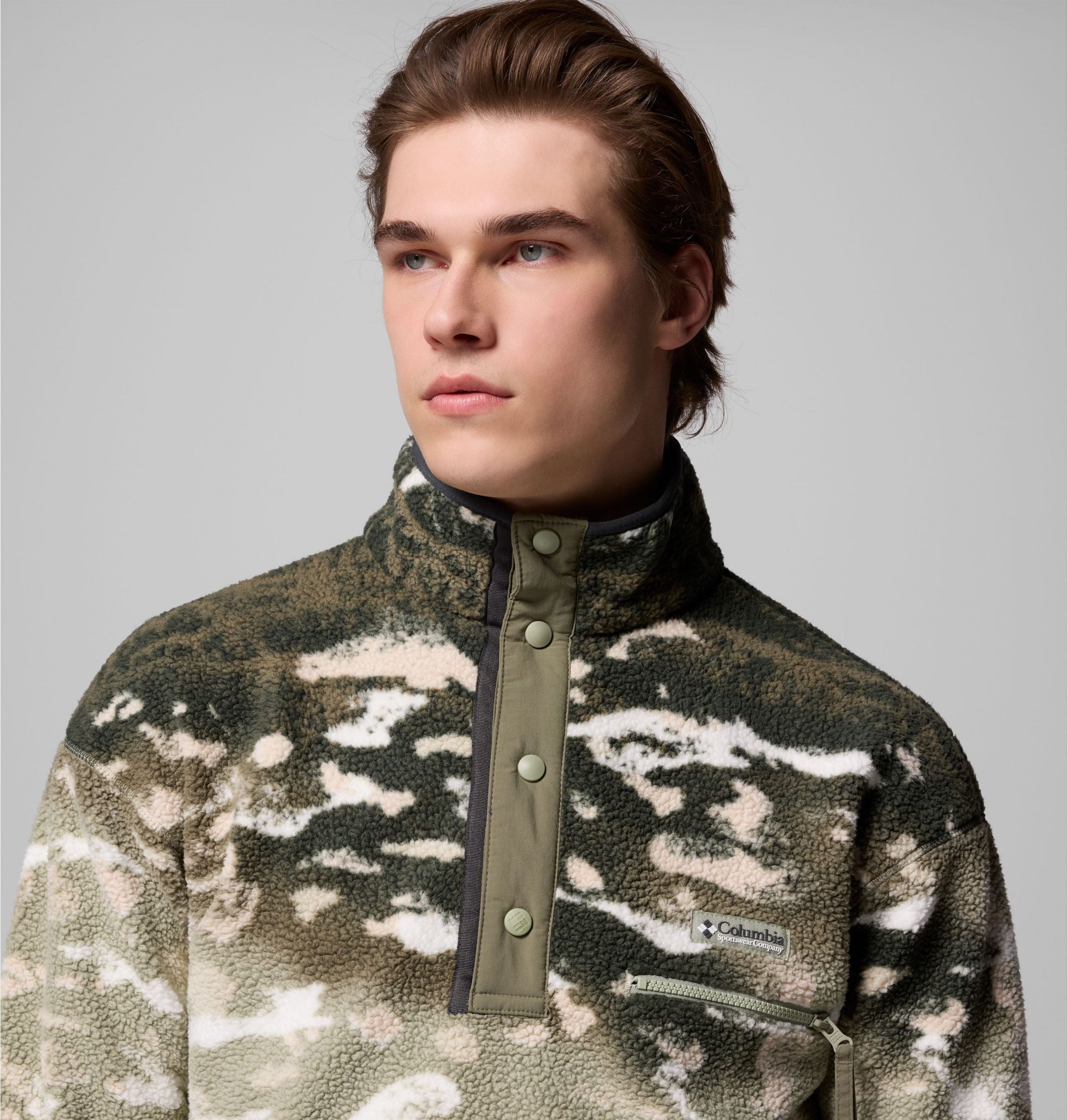 COLUMBIA Helvetia II Printed Half Snap Fleec Fleecejacken & Pullover COLUMBIA