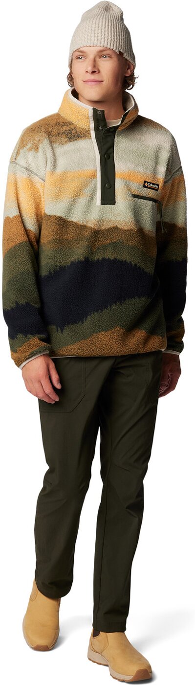 COLUMBIA Helvetia II Printed Half Snap Fleec Fleecejacken & Pullover COLUMBIA