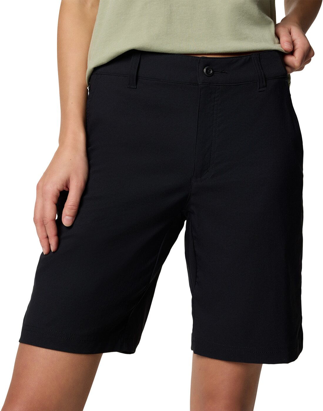 COLUMBIA Leslie Falls Long Short II Wanderhosen COLUMBIA Black, White Stripe 34