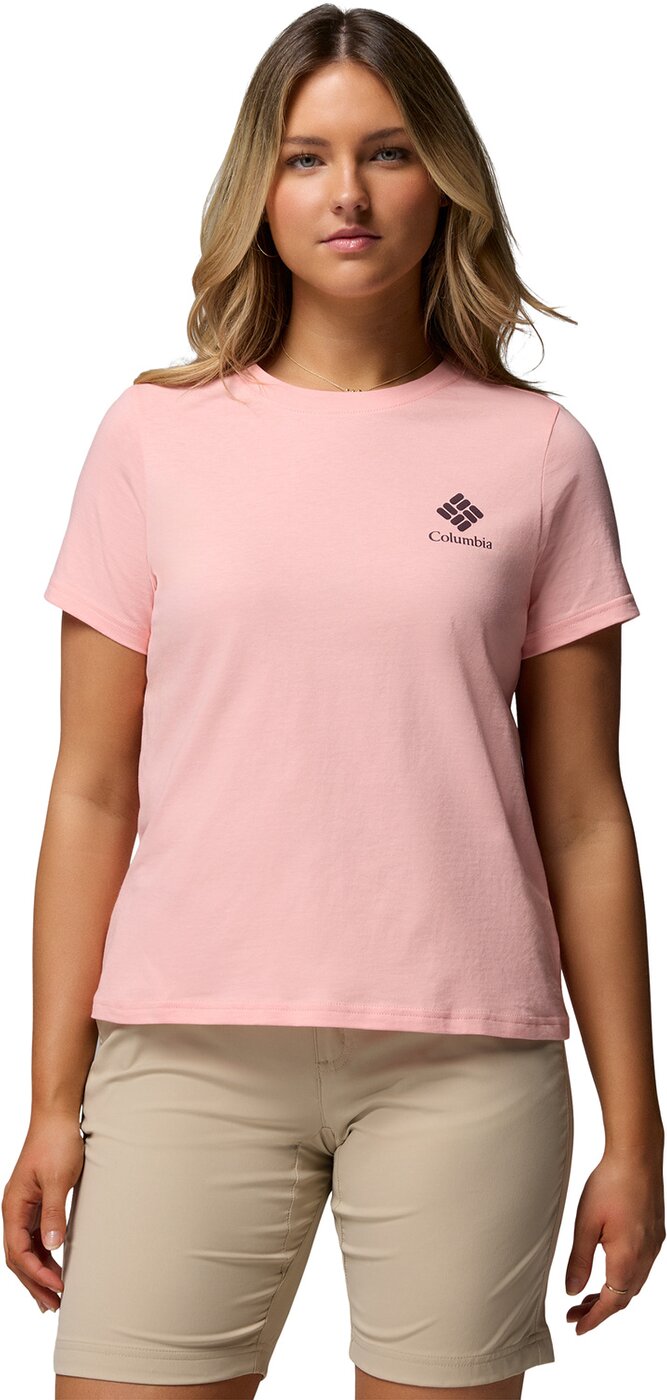 COLUMBIA Rolling Bend Graphic SS Freizeitshirts /-blusen COLUMBIA Wild Salmon, Voltage XS
