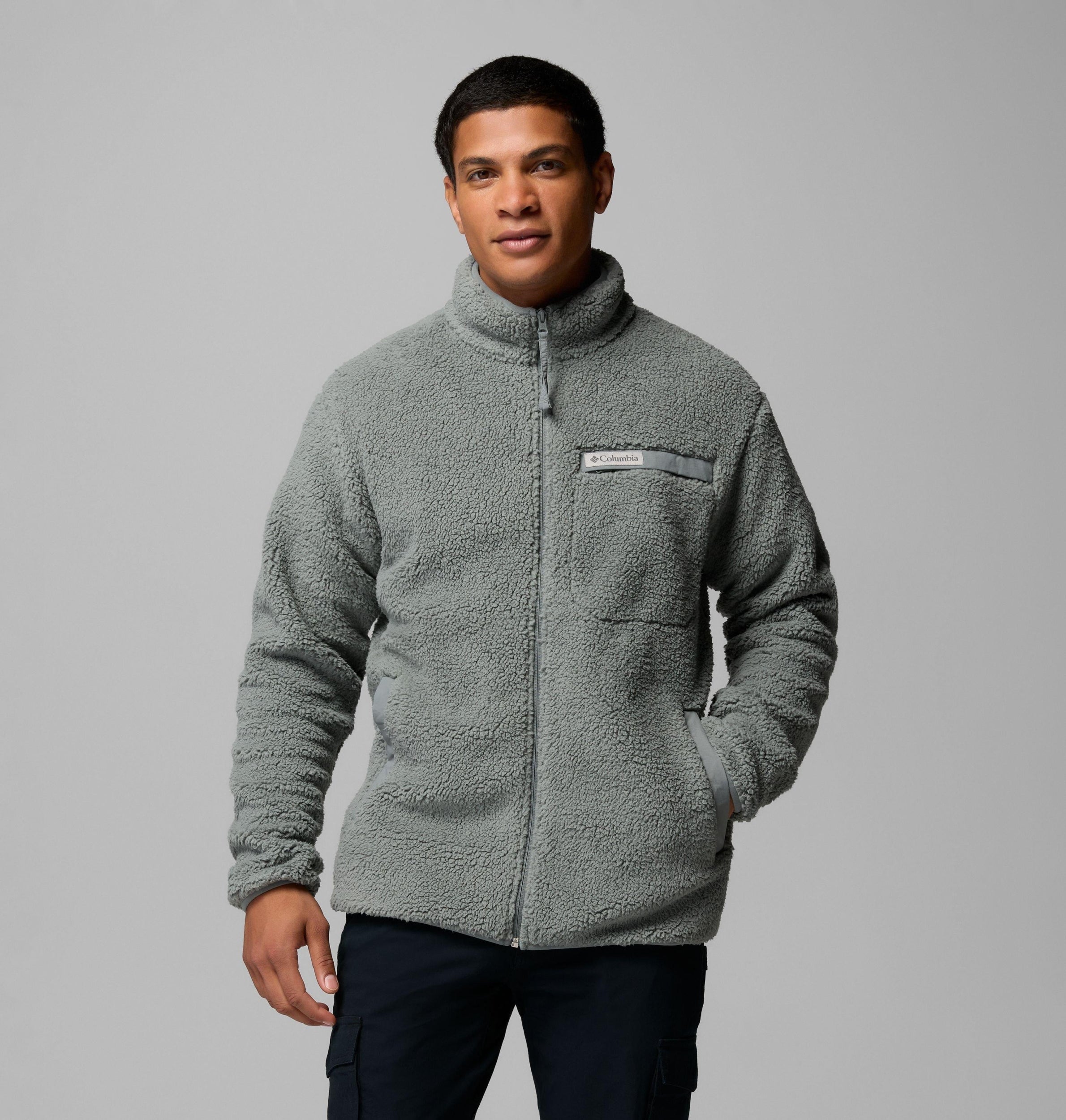 COLUMBIA Rugged Ridge High Pile Full Zip Fleecejacken & Pullover COLUMBIA Sedona Sage S