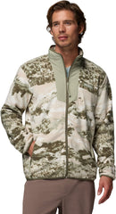 COLUMBIA Sequoia Grove Printed Full Zip COLUMBIA Stone Green S