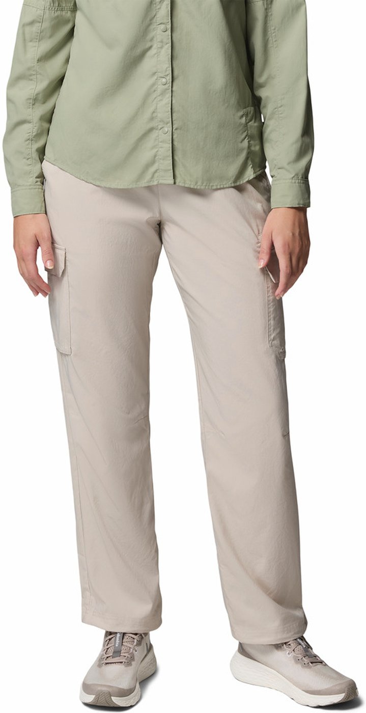 COLUMBIA Skien Valley Cargo Pant Wanderhosen COLUMBIA Dark Stone, Haute Pink XS