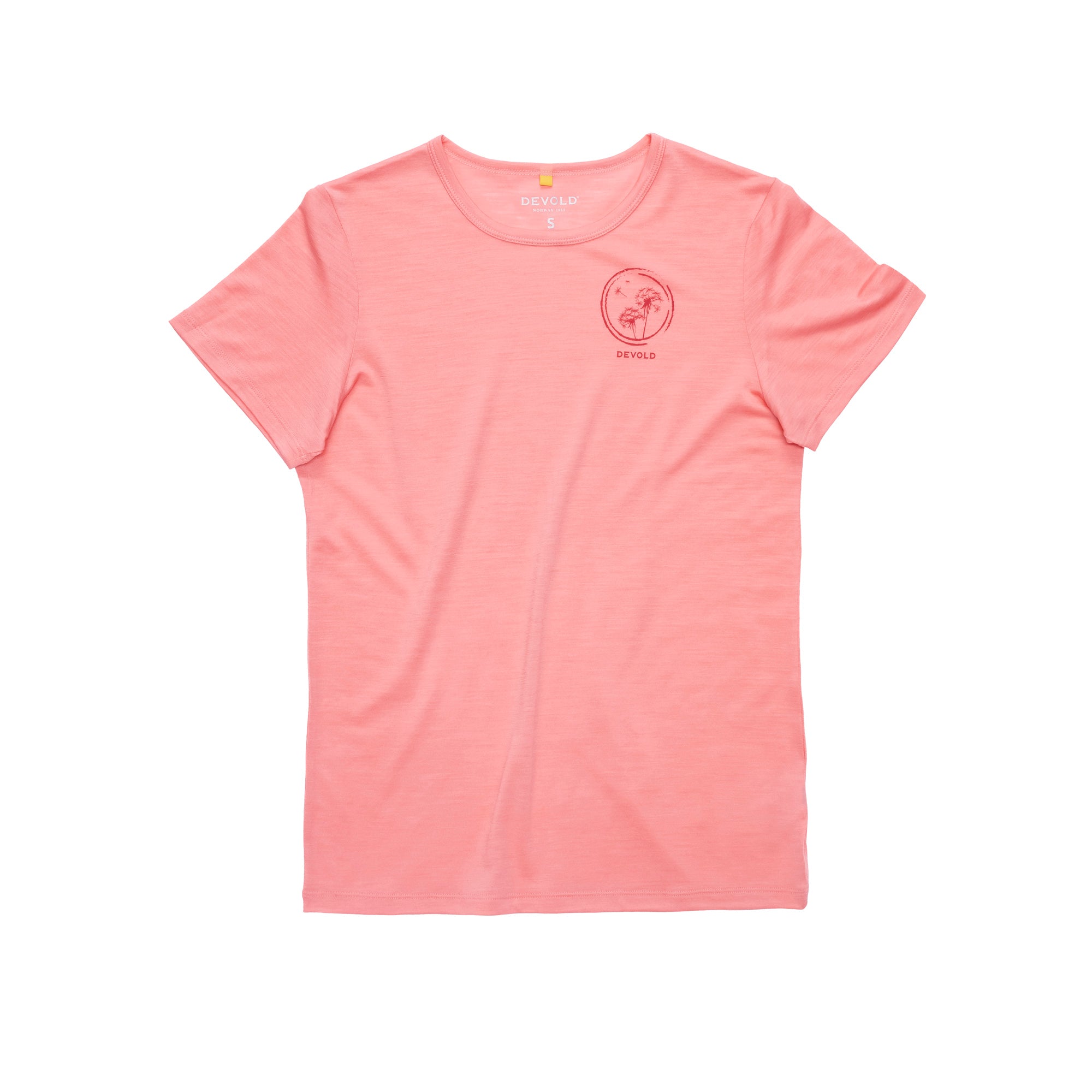 DEVOLD ACTIVE "SPRING" TEE WMN Wandershirts /-hemden DEVOLD APRICOT XS