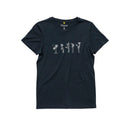 DEVOLD CLASSIC "FLOWERS" TEE WMN Wandershirts /-hemden DEVOLD INK XS