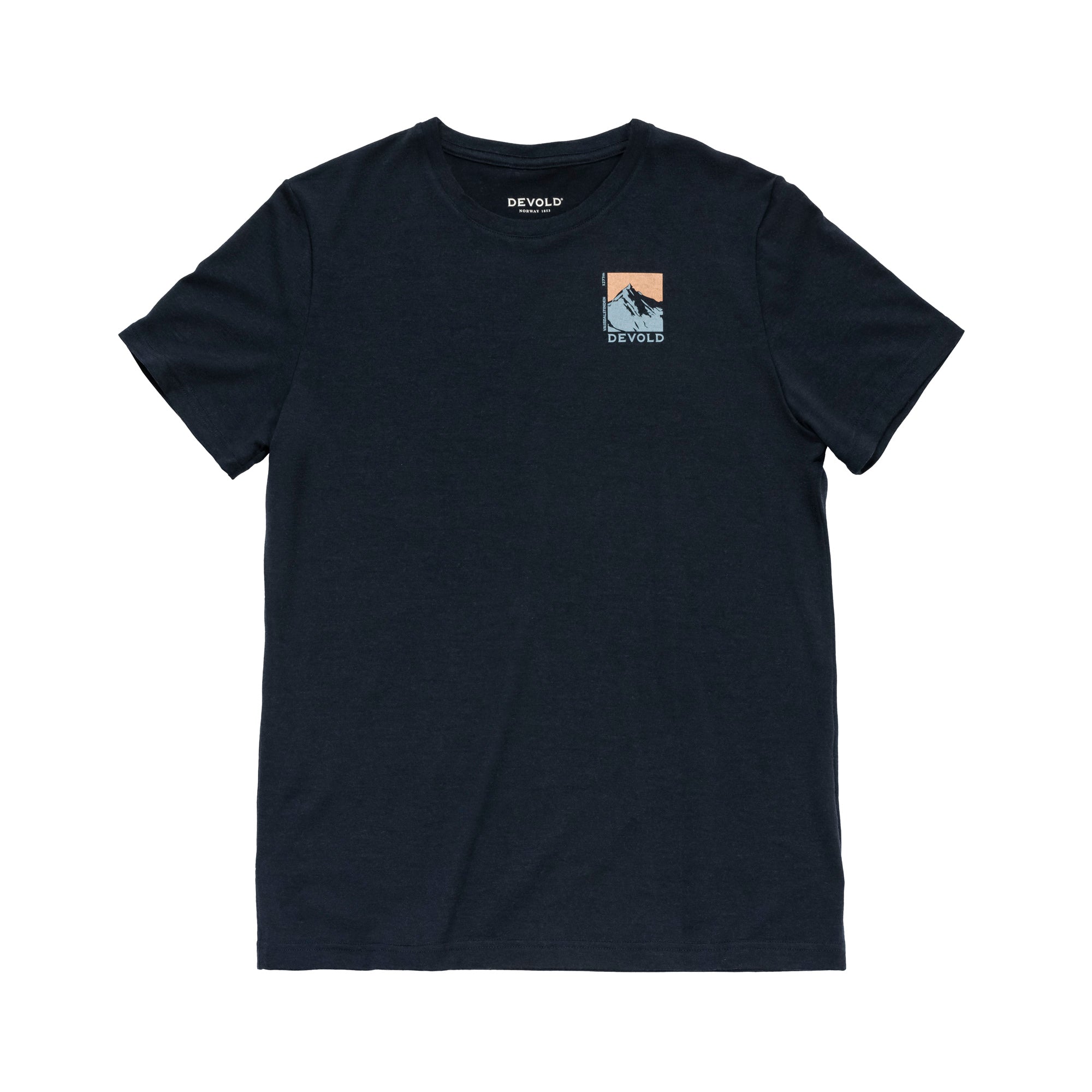 DEVOLD CLASSIC "SUMMIT" TEE MAN Wandershirts /-hemden DEVOLD INK S