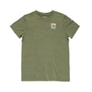 DEVOLD CLASSIC "SUMMIT" TEE MAN Wandershirts /-hemden DEVOLD LICHENMELANGE/NIGHT S