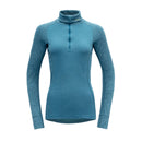 DEVOLD DUO ACTIVE MERINO 210 Z.NECK WMN Unterhemden DEVOLD 313A MOON S