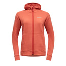 DEVOLD EVERYDAY ZIP HOODIE WMN Fleecejacken & Pullover DEVOLD CORAL XS