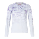 ENDURA MARBLE W LTS PRINTED L/S TEE Fahrradtrikots ENDURA heather S