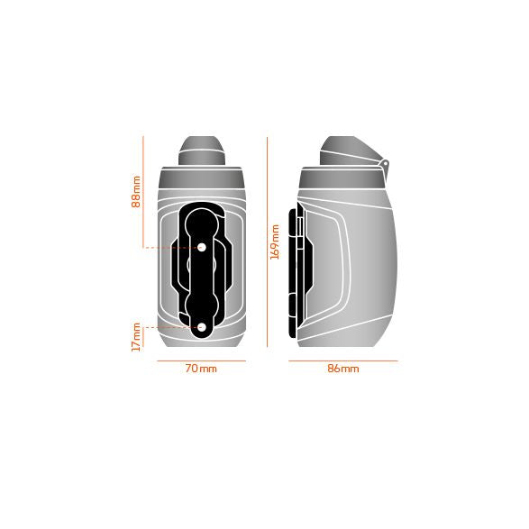 FIDLOCK TWIST bottle 450 Wanderzubehör FIDLOCK