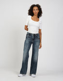 GANG 94AMELIE WIDE Freizeithosen GANG blue-black vint 25