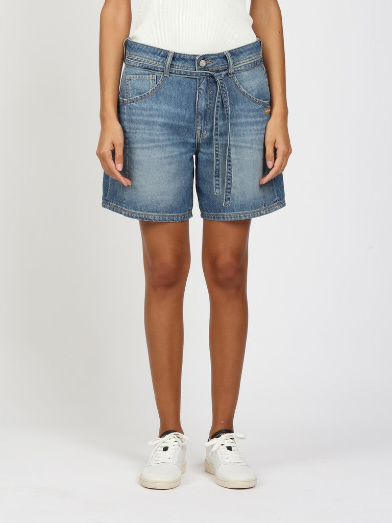 GANG 94CLAIRE SHORTS Hosen GANG true midblue 25