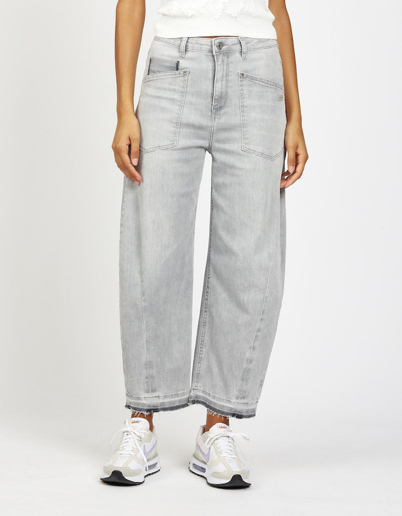 GANG 94ODINA Freizeithosen GANG light grey wash 25