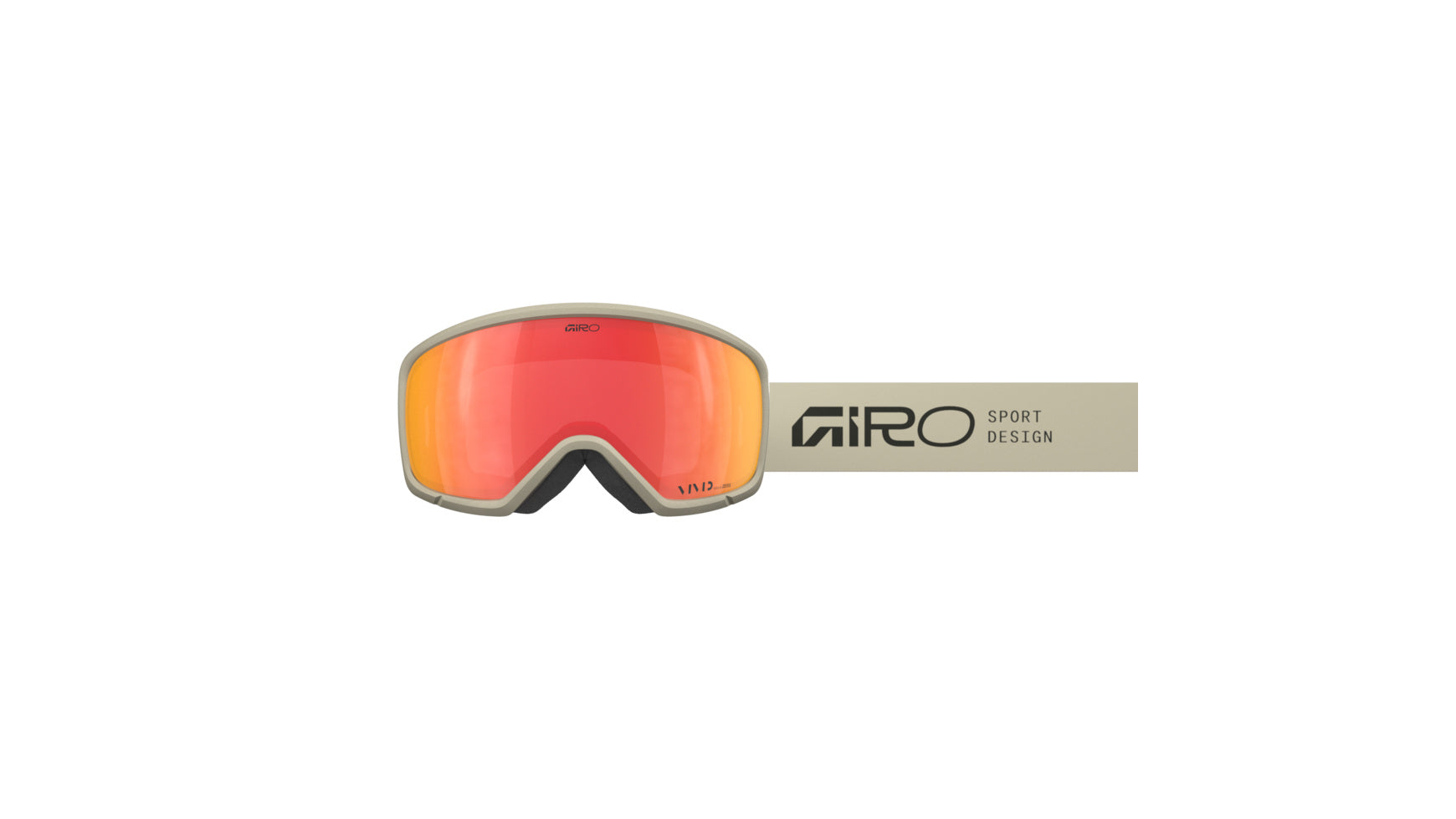 GIRO Giro Ringo Skibrillen GIRO matte black/bright red 24 -