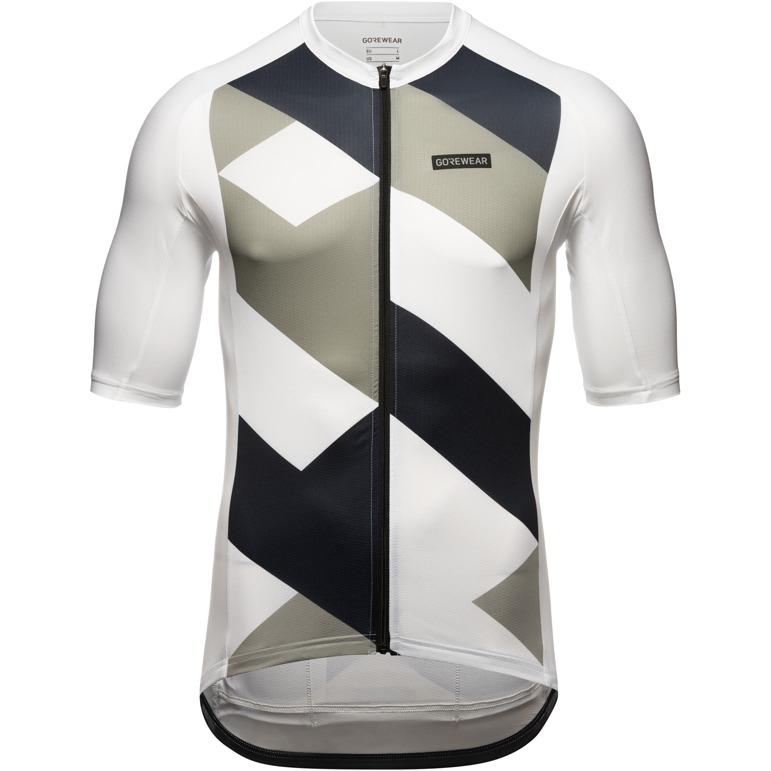 GORE WEAR Spirit Signal Jersey Mens Fahrradtrikots GORE WEAR white / lab grey M