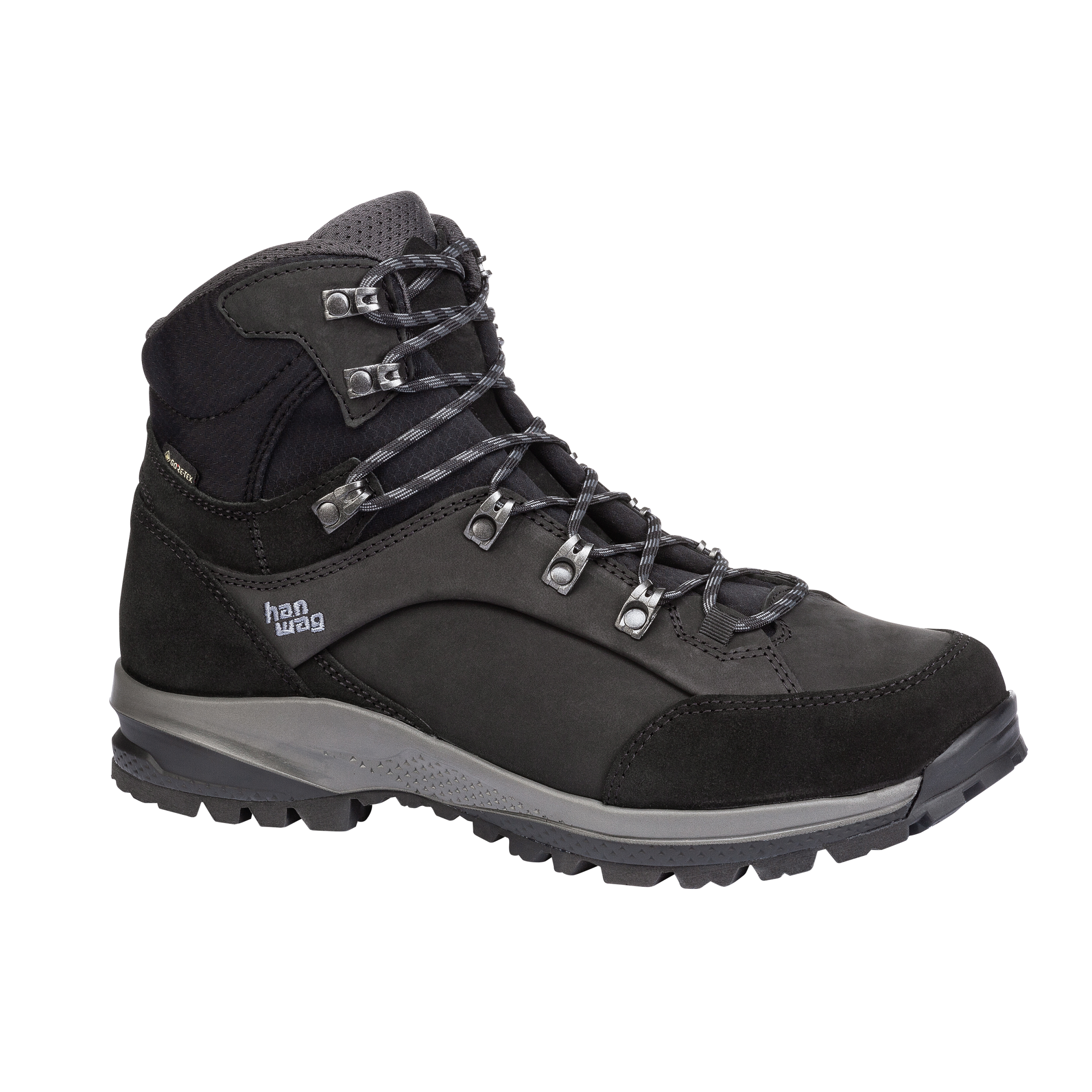 HANWAG BANKS SF EXTRA GTX 012064 Black/Asphalt Trekkingschuhe HANWAG 012064 Black/Asphalt 42