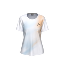HEAD TIE-BREAK II T-Shirt Women Tennisoberteile HEAD light blue/ print vision w XS