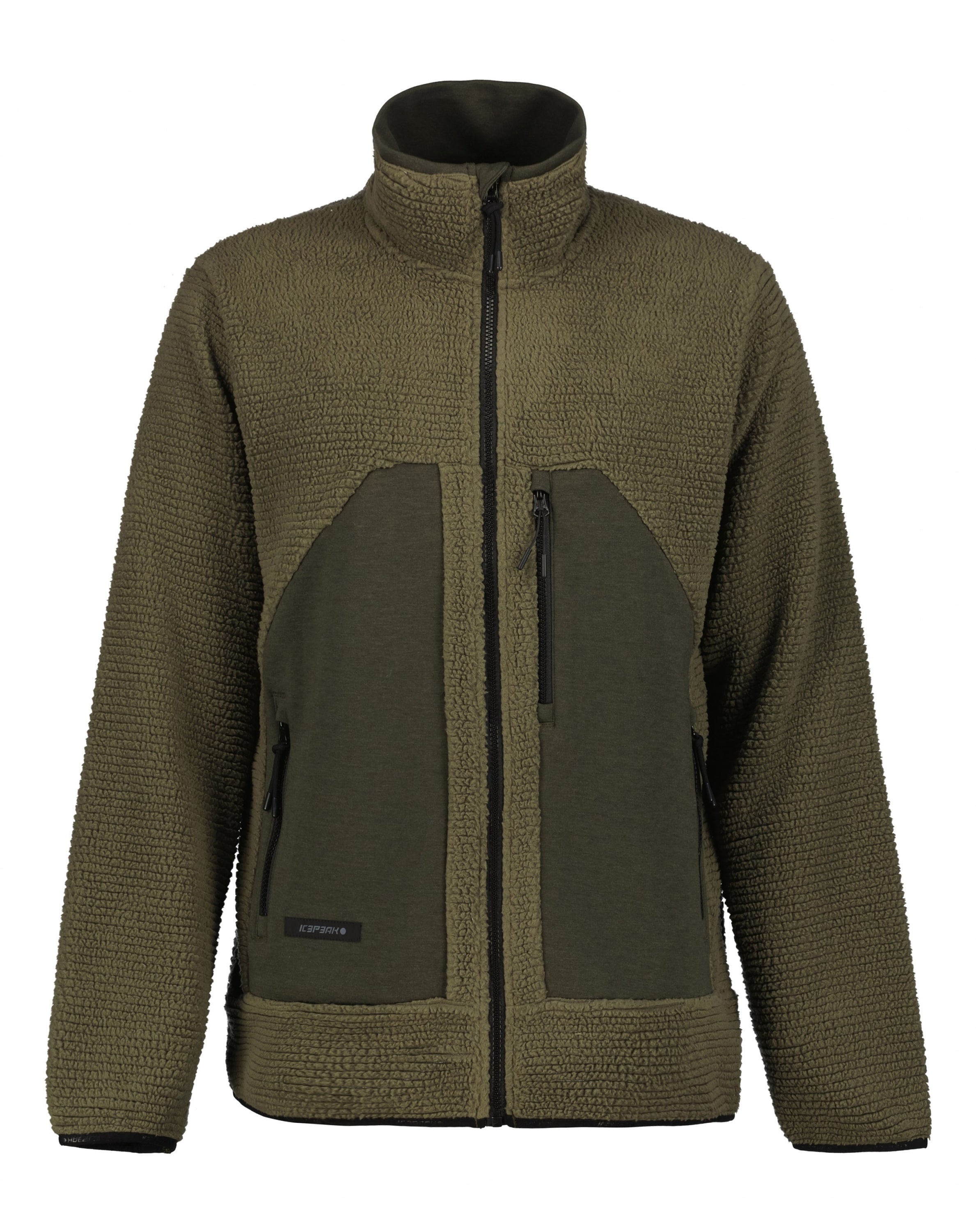 ICEPEAK ICEPEAK ANAHEIM Fleecejacken & Pullover ICEPEAK DUNKEL OLIVGRÜN S