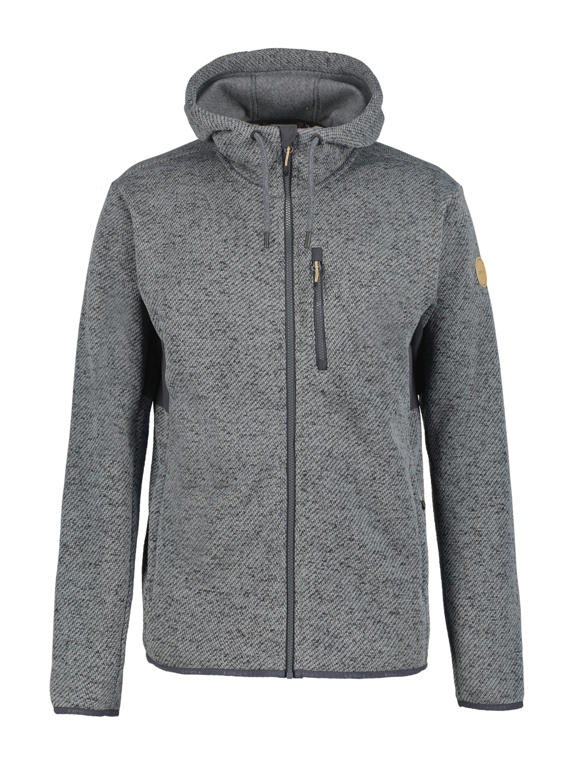 ICEPEAK ICEPEAK MANAWA Fleecejacken & Pullover ICEPEAK DUNKEL GRAU S