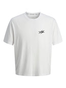 JACK & JONES JCOCNZ BERLIN T-SHIRT Freizeitshirts /-hemden JACK & JONES Bright White/Bright White - Bright S