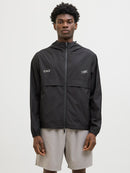 JACK & JONES JCOCNZ PARIS WINDBREAKER JACKET NOO Paradise Green/With Back Print Freizeitjacken JACK & JONES
