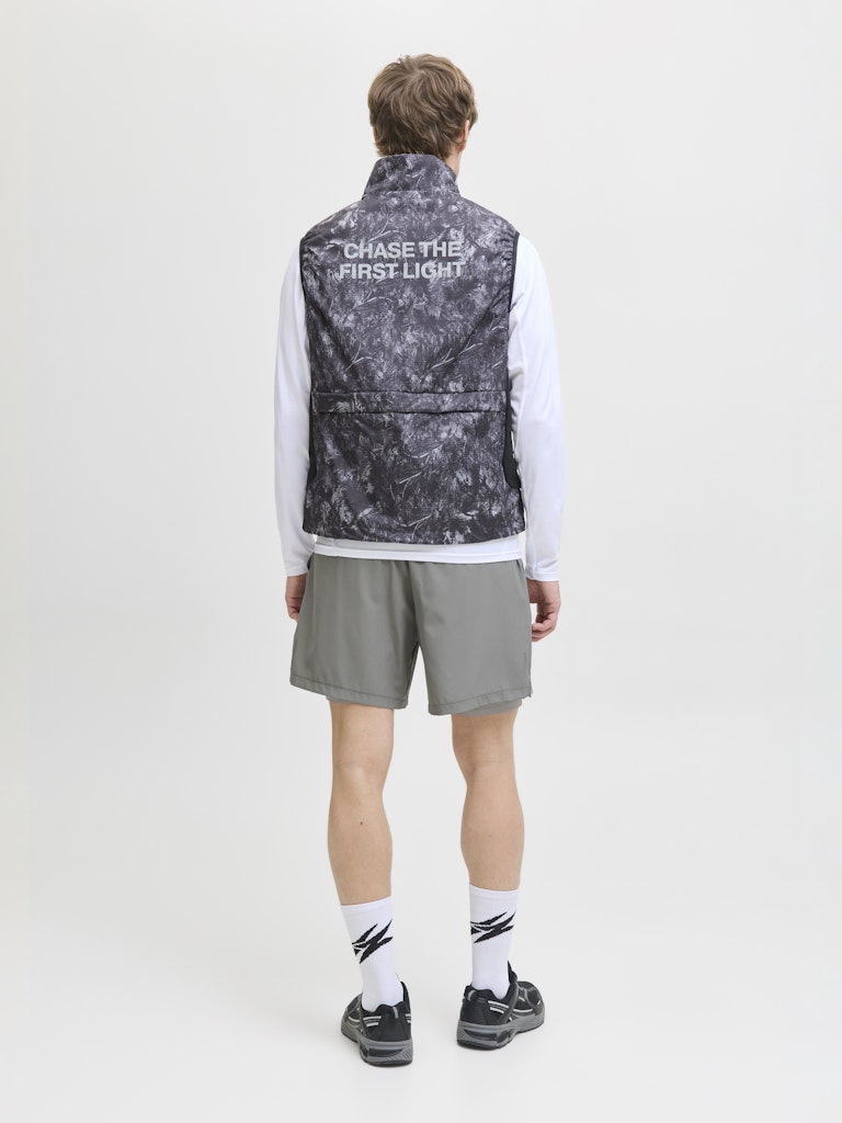 JACK & JONES JCOCNZ SHORTS WITH INNER TIGTHS NOO Black Freizeithosen JACK & JONES