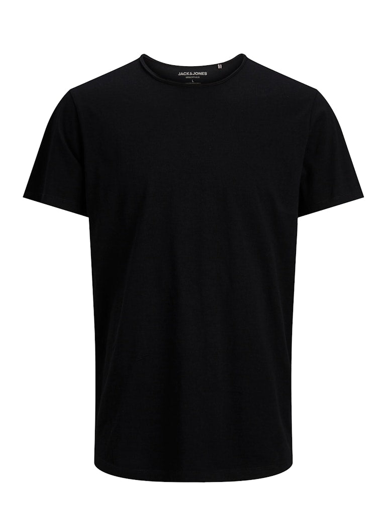 JACK & JONES JJEBASHER TEE O-NECK SS NOOS Cloud Dancer/REG Freizeitshirts /-hemden JACK & JONES Black/Black - Black M