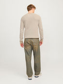 JACK & JONES JJEGLOBE KNIT CREW NECK NOOS Freizeitpullover JACK & JONES