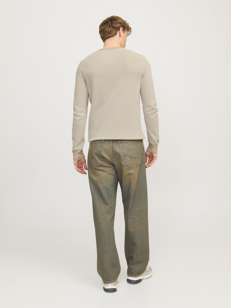 JACK & JONES JJEGLOBE KNIT CREW NECK NOOS Freizeitpullover JACK & JONES