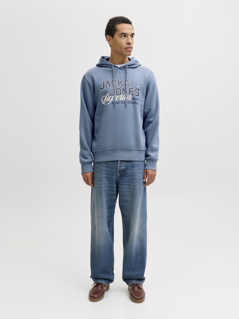 JACK & JONES JJELOGO SWEAT HOOD 2 COL 25/26 NOOS Freizeitpullover JACK & JONES