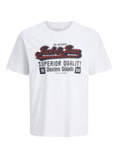 JACK & JONES JJELOGO TEE SS O-NECK 2 COL AW25 SN Freizeitshirts /-hemden JACK & JONES 177642 S