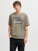 JACK & JONES JJELOGO TEE SS O-NECK 2 COL SS26 SN Freizeitshirts /-hemden JACK & JONES