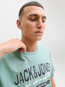 JACK & JONES JJELOGO TEE SS O-NECK 2 COL SS26 SN Freizeitshirts /-hemden JACK & JONES