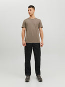 JACK & JONES JJEORGANIC BASIC TEE SS O-NECK NOOS Oceanview Freizeitshirts /-hemden JACK & JONES