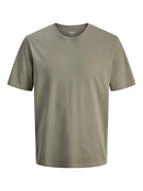 JACK & JONES JJEORGANIC BASIC TEE SS O-NECK NOOS Oceanview Freizeitshirts /-hemden JACK & JONES Vetiver S