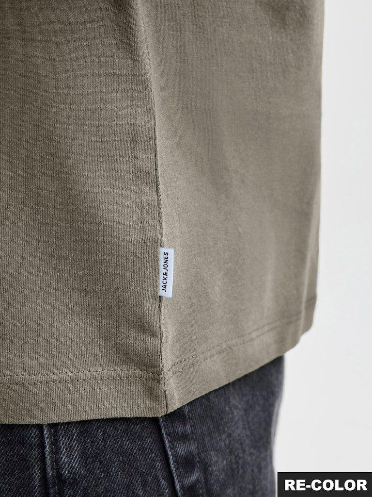 JACK & JONES JJEORGANIC BASIC TEE SS O-NECK NOOS Oceanview Freizeitshirts /-hemden JACK & JONES