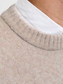 JACK & JONES JJESOHO OLLIE KNIT CREW NECK SN Freizeitpullover JACK & JONES