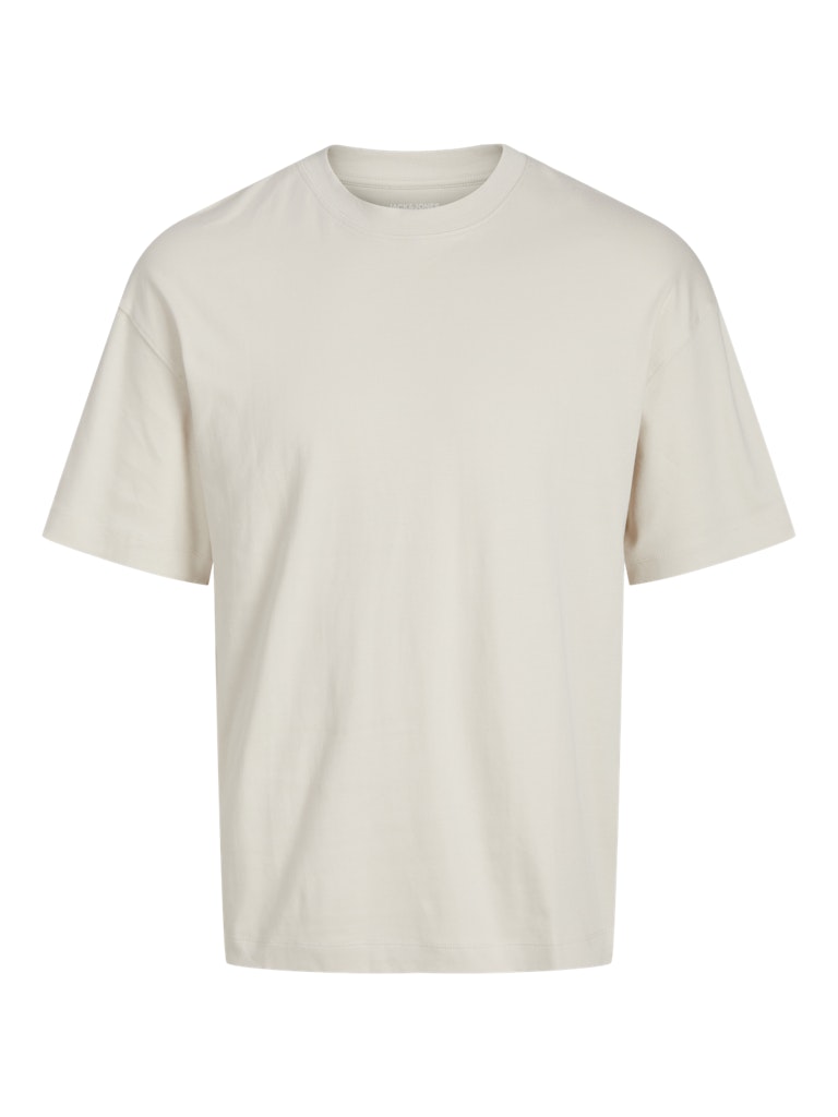 JACK & JONES JJEURBAN EDGE TEE SS O-NECK NOOS White Freizeitshirts /-hemden JACK & JONES Moonbeam S