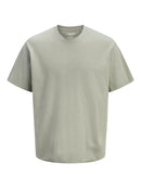 JACK & JONES JJEURBAN EDGE TEE SS O-NECK NOOS White Freizeitshirts /-hemden JACK & JONES Vetiver S