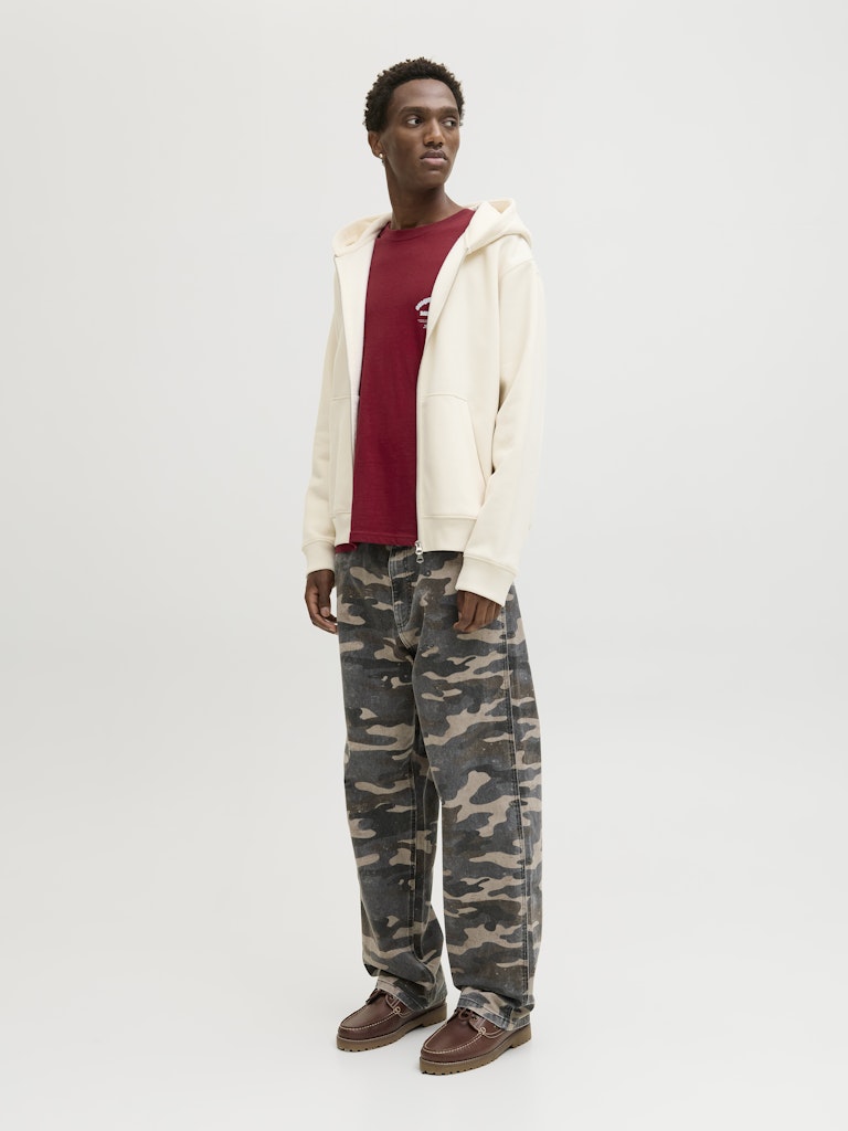 JACK & JONES JORBEDFORD SWEAT ZIP HOOD Freizeitpullover JACK & JONES