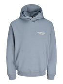 JACK & JONES JORNORREBRO TYPO BACK SWEAT HOOD SN Freizeitpullover JACK & JONES Tradewinds/SS26 S