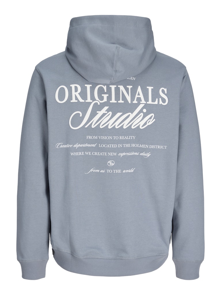 JACK & JONES JORNORREBRO TYPO BACK SWEAT HOOD SN Freizeitpullover JACK & JONES