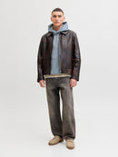 JACK & JONES JORNORREBRO TYPO BACK SWEAT HOOD SN Freizeitpullover JACK & JONES