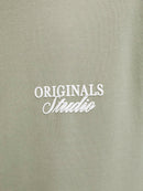 JACK & JONES JORNORREBRO TYPO BACK SWEAT HOOD SN Freizeitpullover JACK & JONES