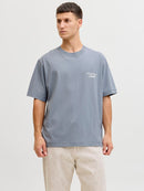 JACK & JONES JORNORREBRO TYPO TEE SS CREW NECK N Freizeitshirts /-hemden JACK & JONES