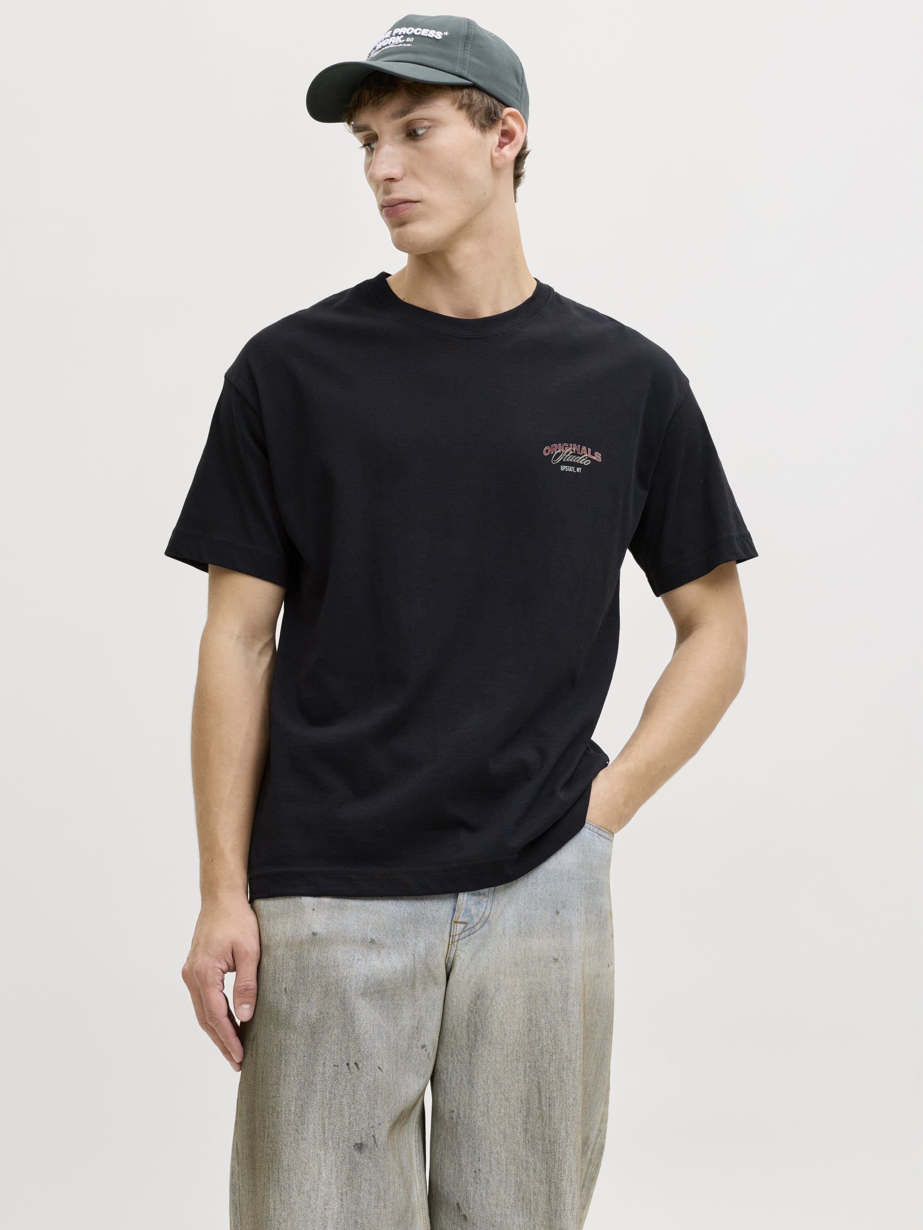 JACK & JONES JORUPSTATE GRAPHIC BACK TEE SS CN Freizeitshirts /-hemden JACK & JONES
