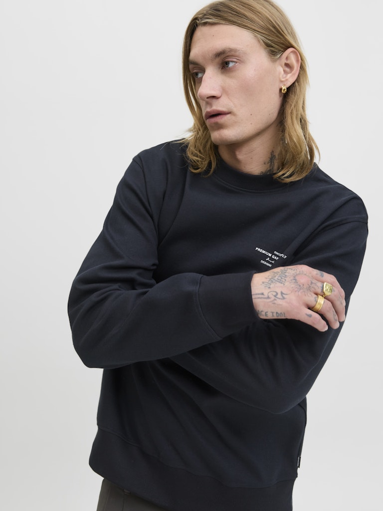 JACK & JONES JPRBLACHAD BRANDING SWEAT CREW NECK Freizeitpullover JACK & JONES