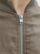 JACK & JONES JPRBLALEISTER LINEN BLEND BOMBER JK Freizeitjacken JACK & JONES